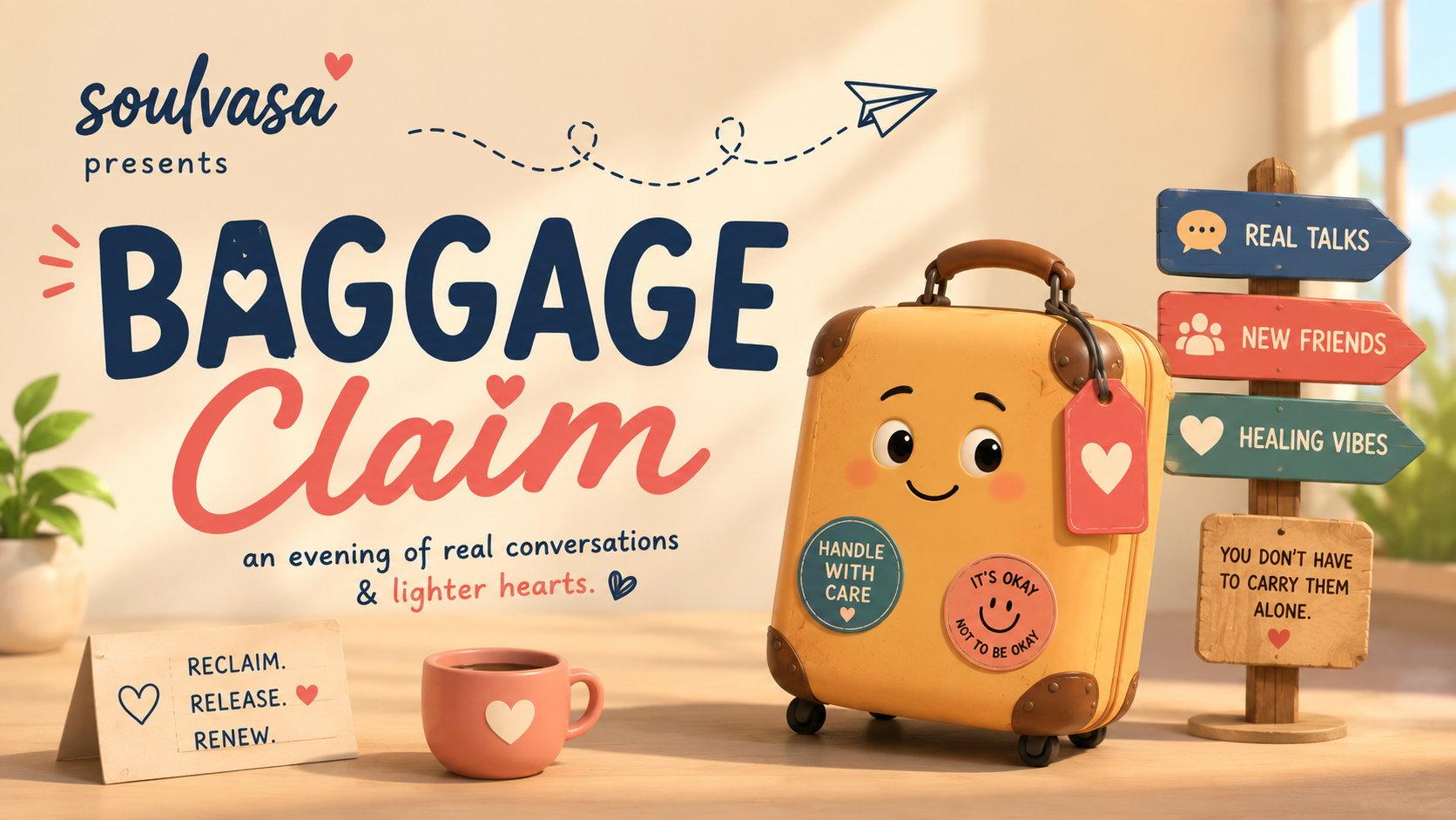 BAGGAGE CLAIM - Journaling Workshop